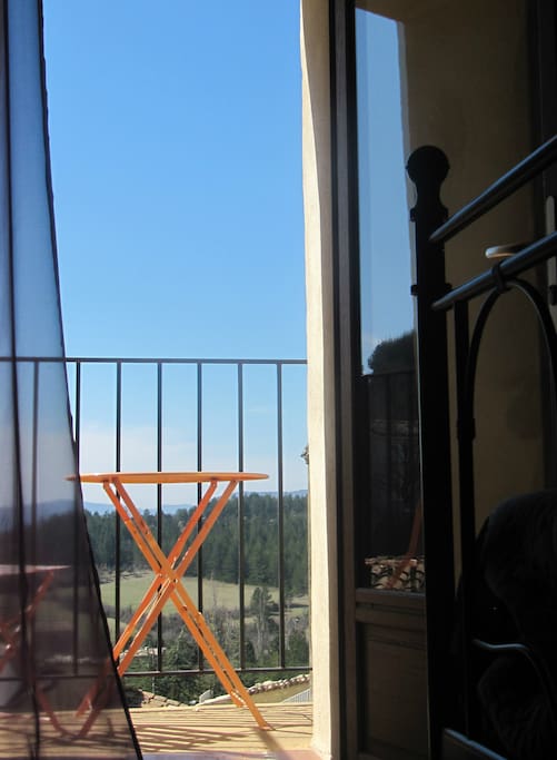 Balcon avec vue