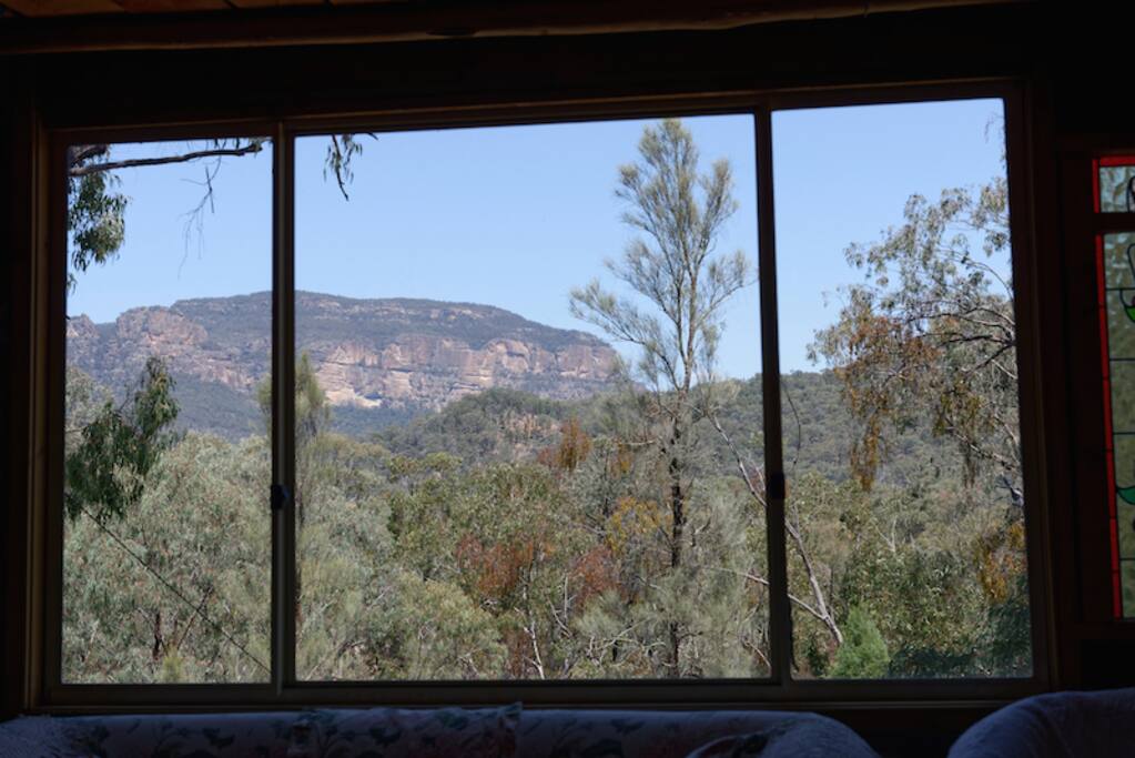 view from the lounge room window