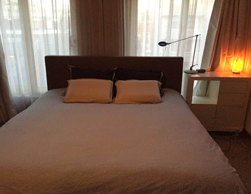 Bed is electrical for reading. Remote controlled.