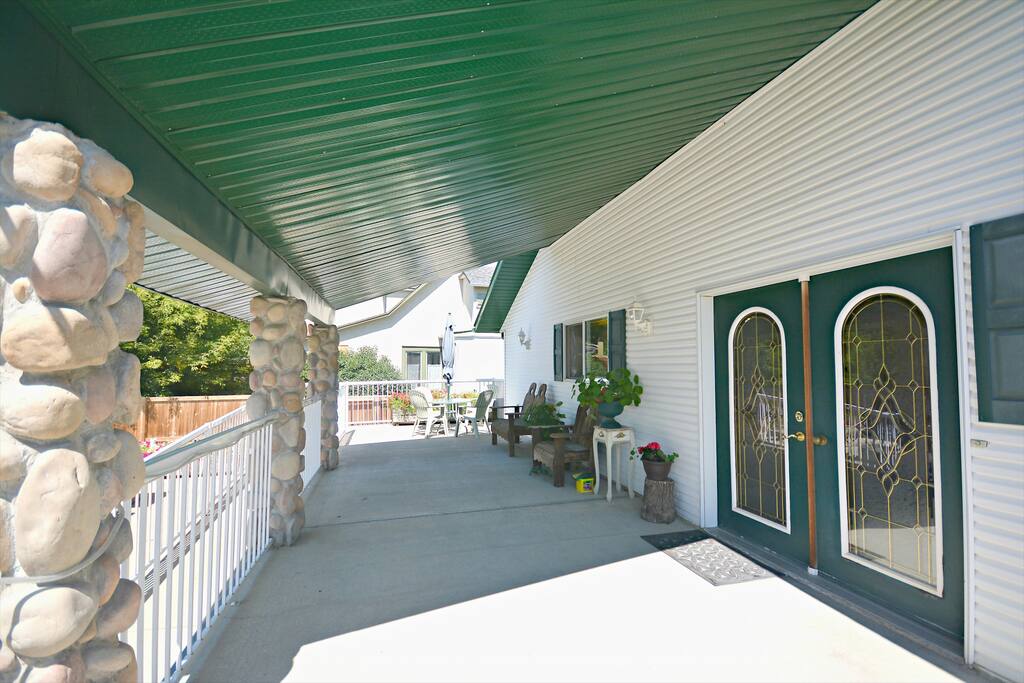 Back patio