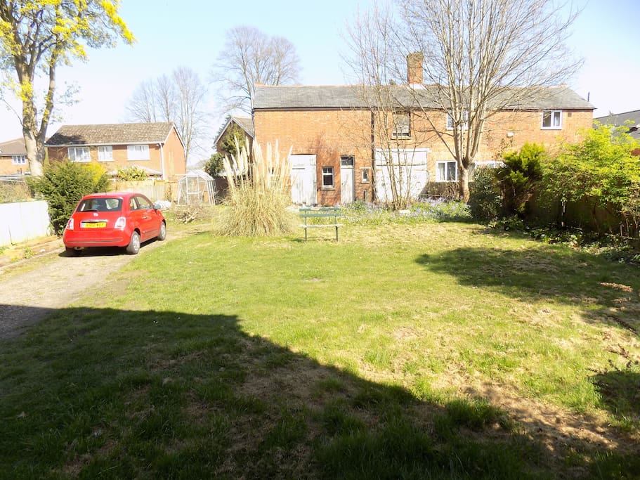 Ample parking at rear