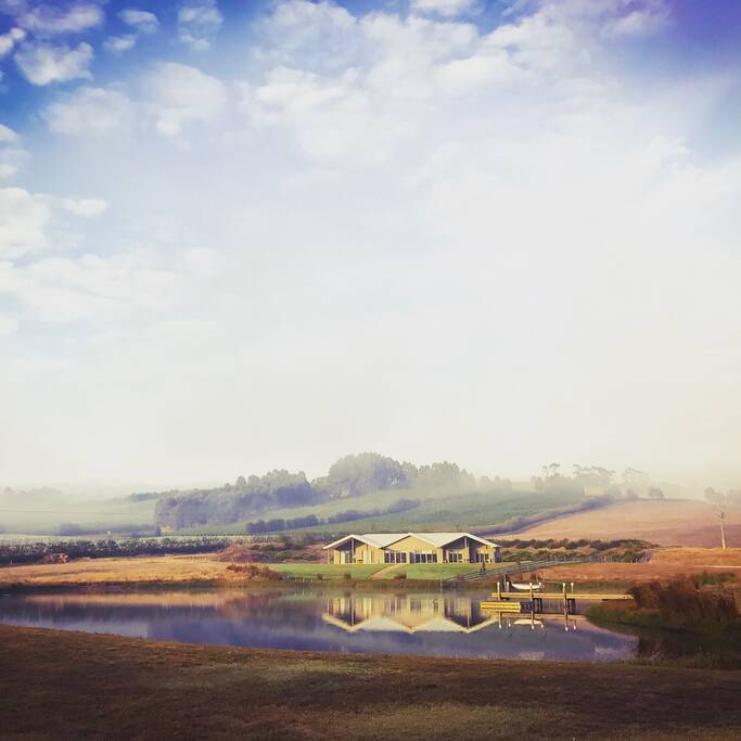 Relbia Lodge in autumn