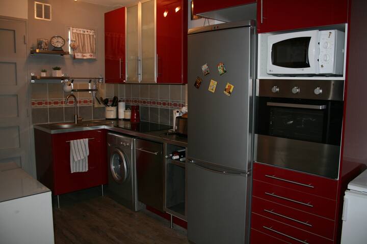 Studio idéal pour des vacances au calme.