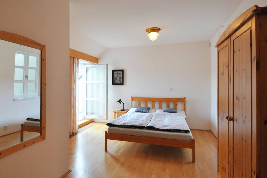 Bedroom A with terrace on 2nd floor