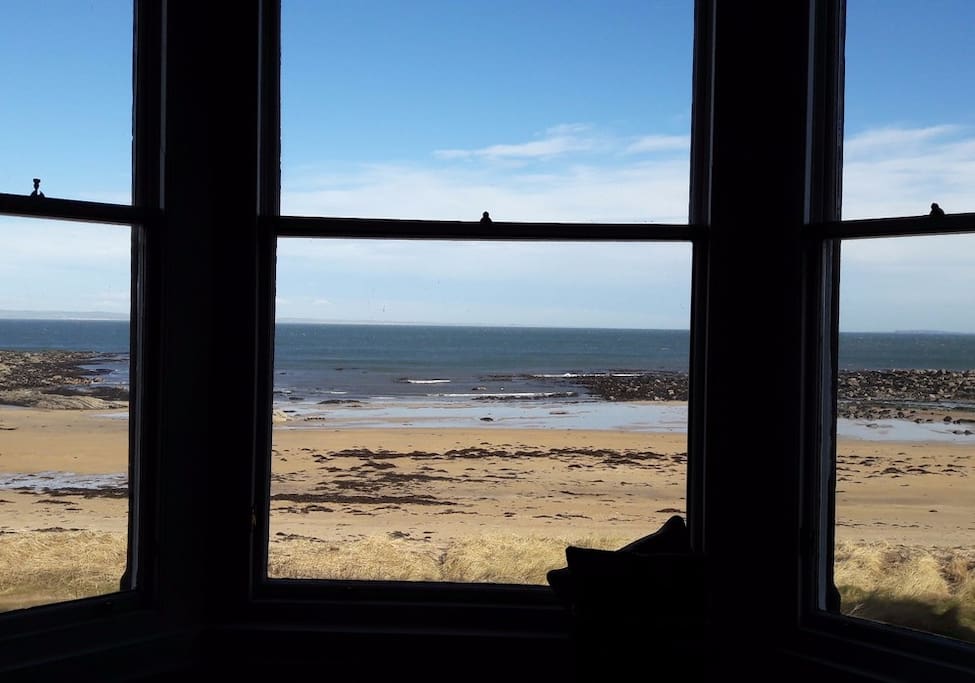 View from the bay window