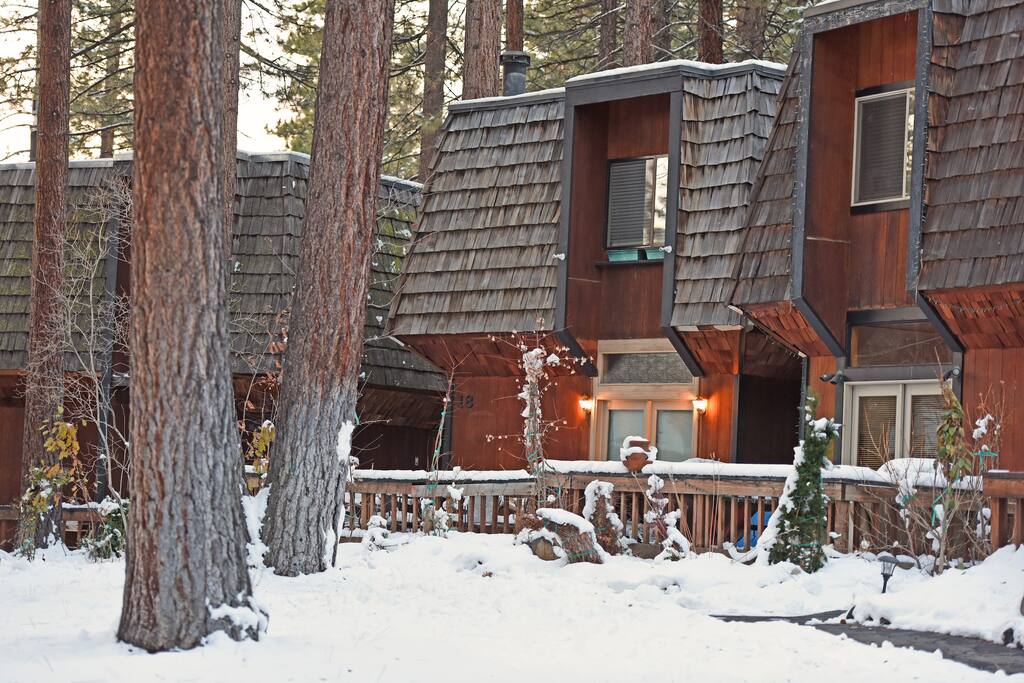Front of the townhome