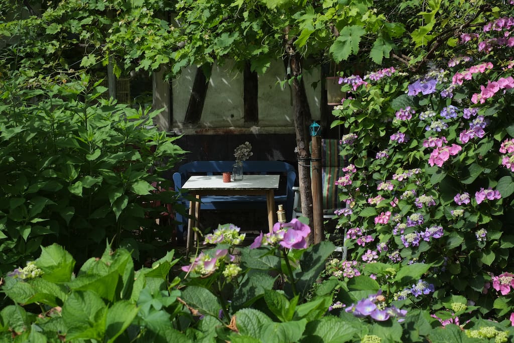 Lauschiges Plätzchen im Garten
