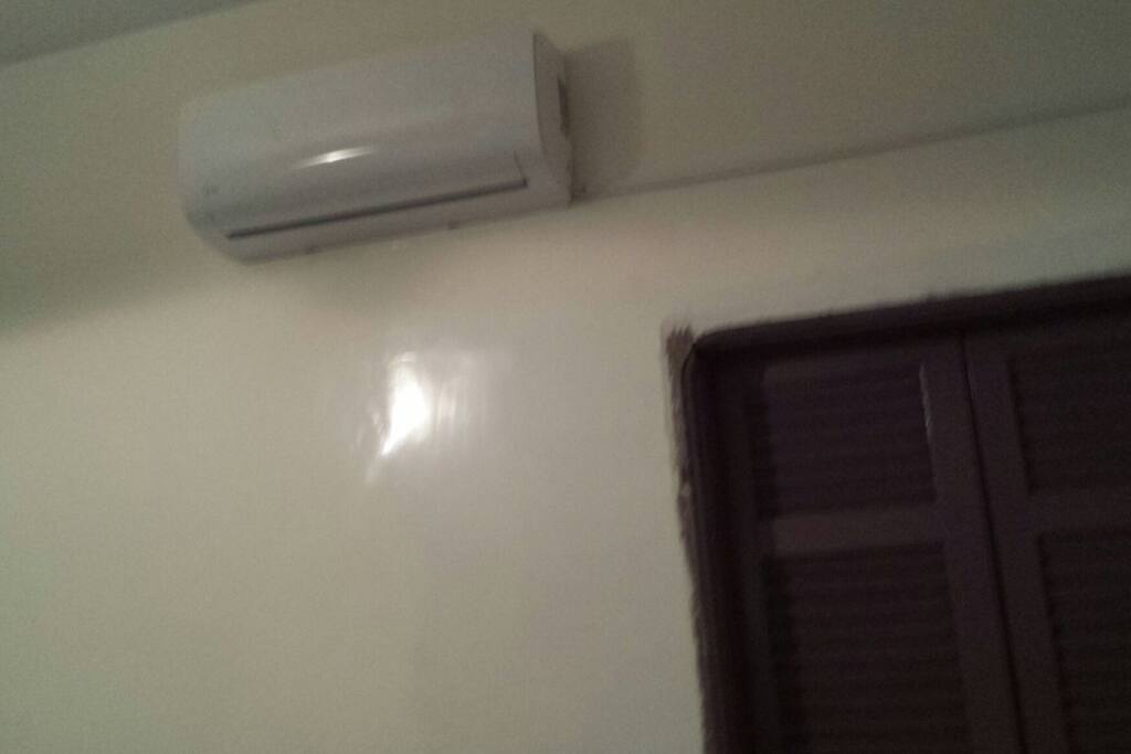 Split de la chambre à coucher