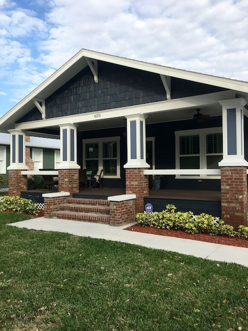 Front Porch of main house for shared porch sitting