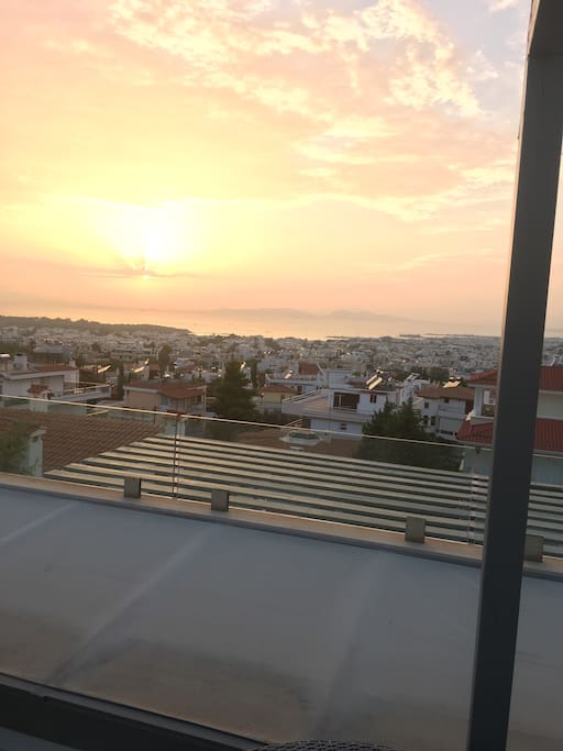 unrestricted view from the the top balcony