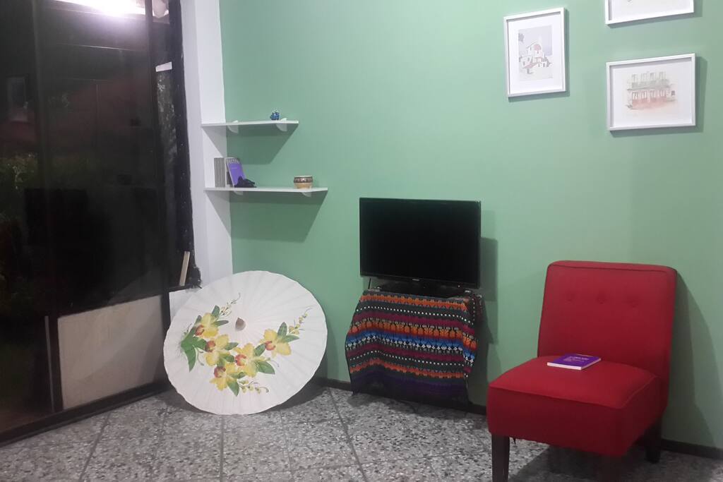 Salón de entretenimiento, área común