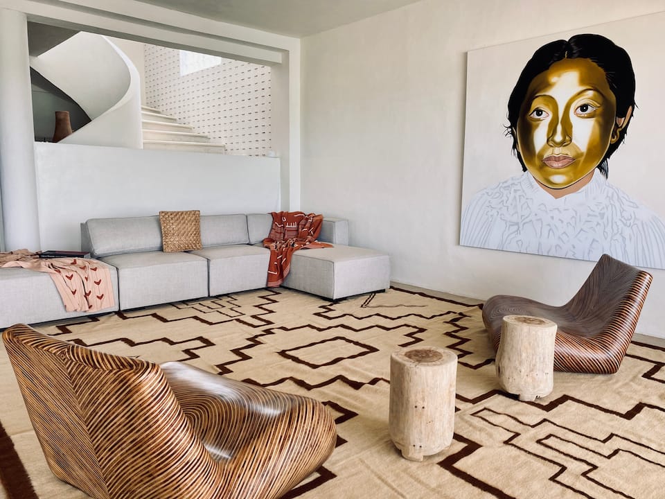 Casa Ocea, an art-filled house on the Gulf, Chuburná Puerto, Yucatán, Mexico, photo 3 of 10