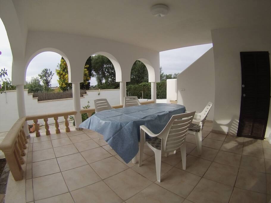 Terasse mit Garten