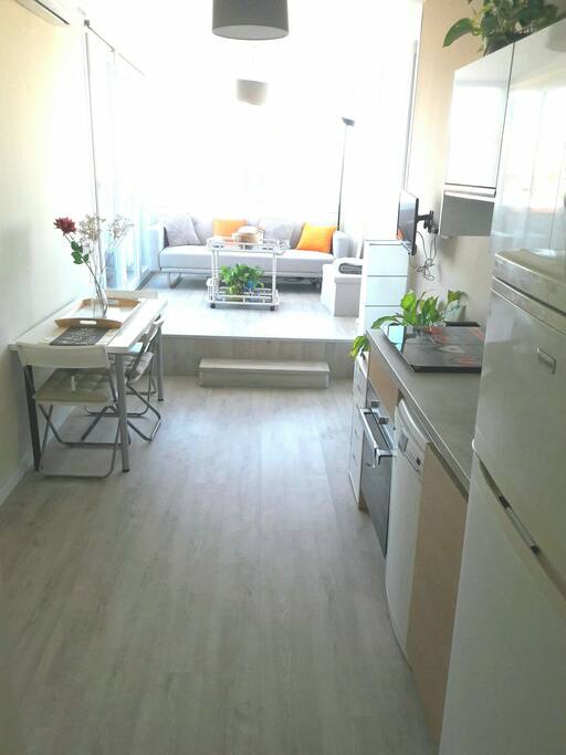 Salón comedor y cocina