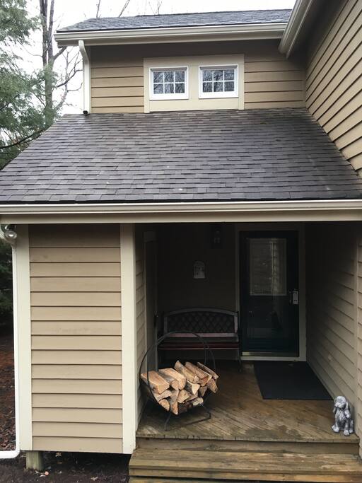 Front of the house