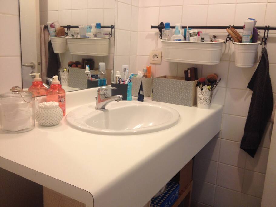 La salle de bain privée