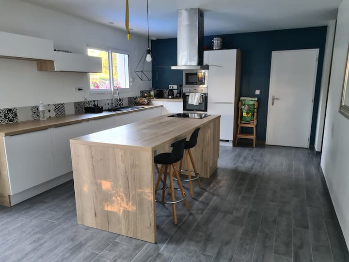 Nice modern house between Nantes and Saint Nazaire Houses for Rent in