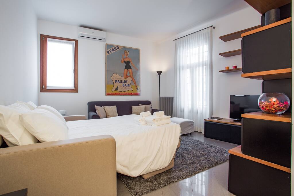 Living Room and Sofa Bed