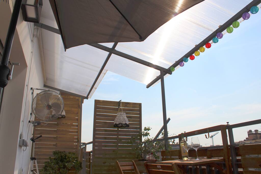 Perfect chill out terrace