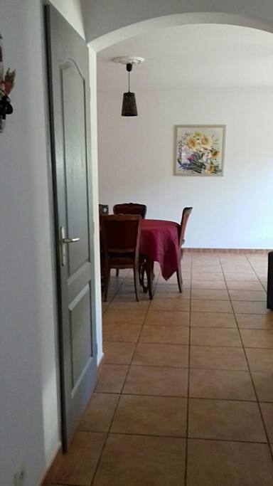 Le couloir d'entrée