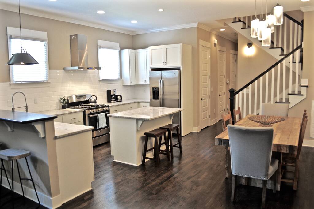 Modern open floorplan