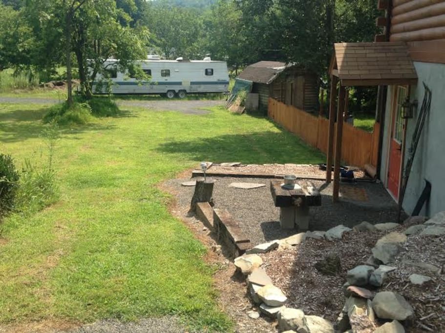 Plenty of space to park in front of your personal entrance.