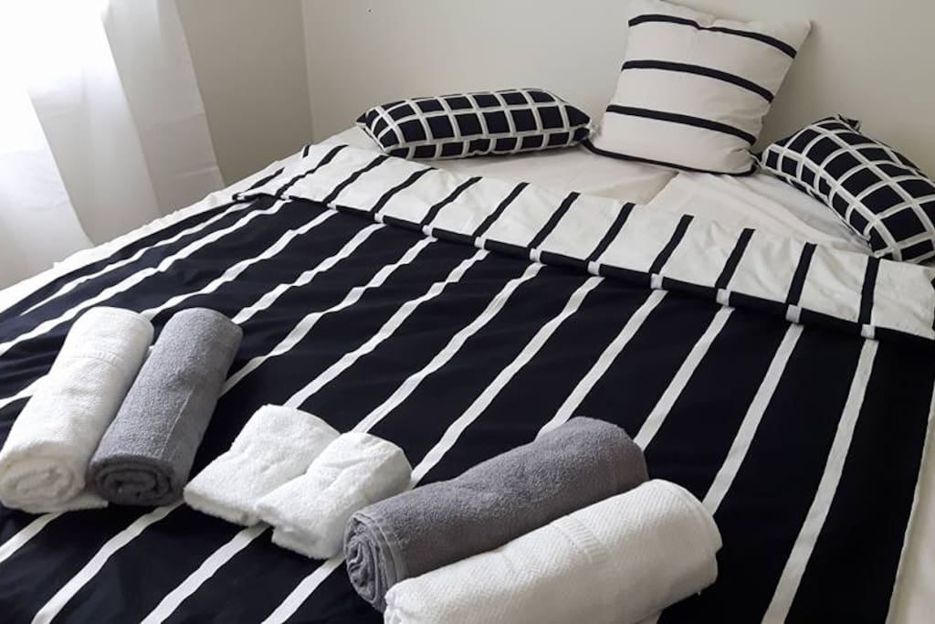 second double bed, in other room