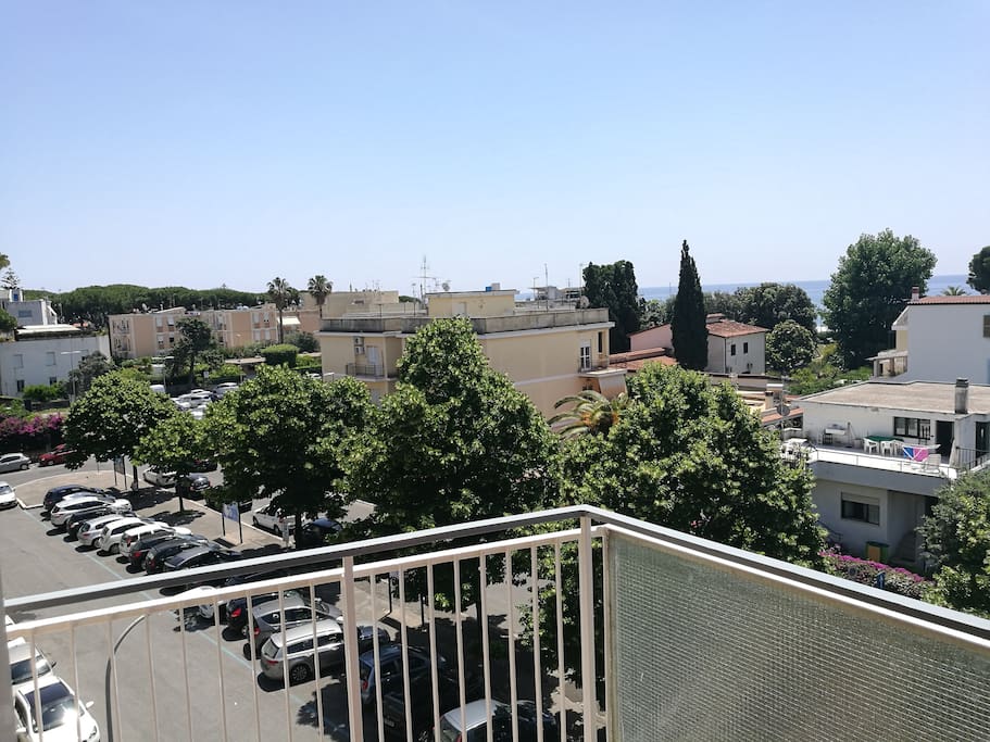 Balcone spazioso e panoramico