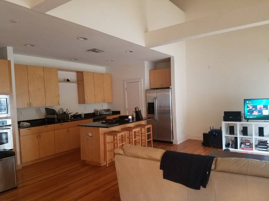 Living Room and Kitchen (2nd floor)