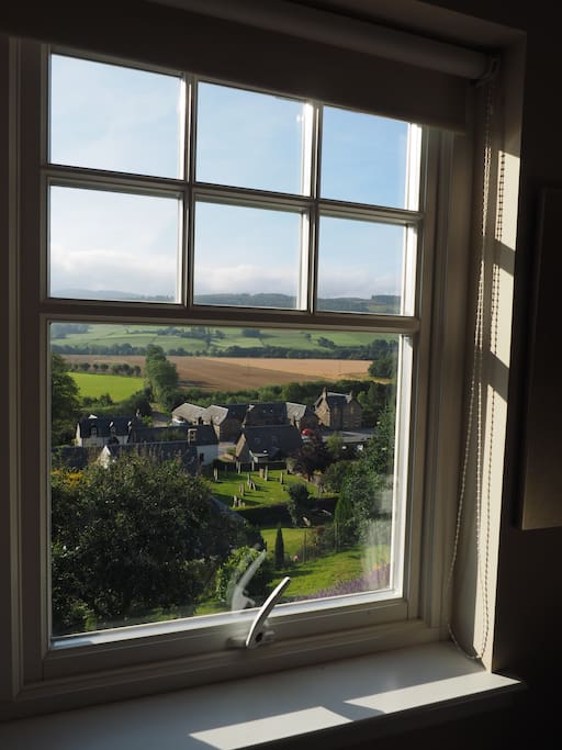Lovely south facing views from your room.