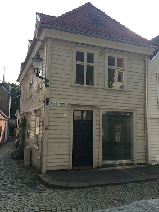 Our nice litle 18'th century house has a small art gallery in the ground floor.