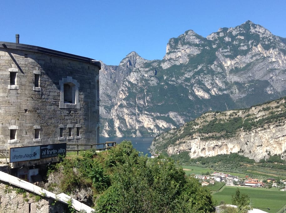 Vista dal balcone