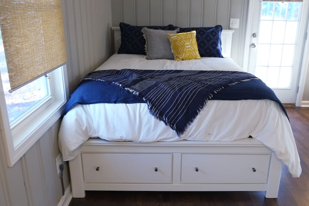 Comfortable Queen size pillow top bed