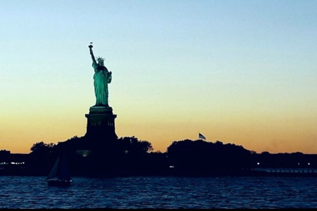 View from Staten Island Ferry