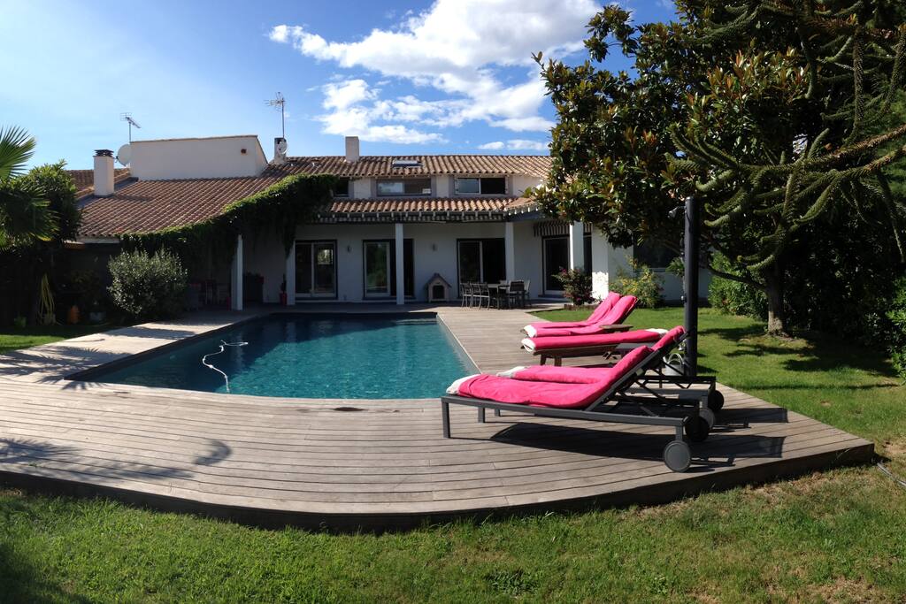 piscine bio UV chauffée en saison 12m X 5m