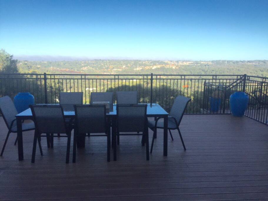 Dining with a view