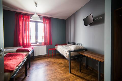 Hostel Fabryka - chambre 2 (triple)