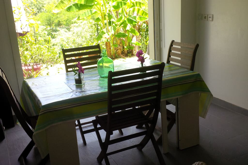 Terrasse.
