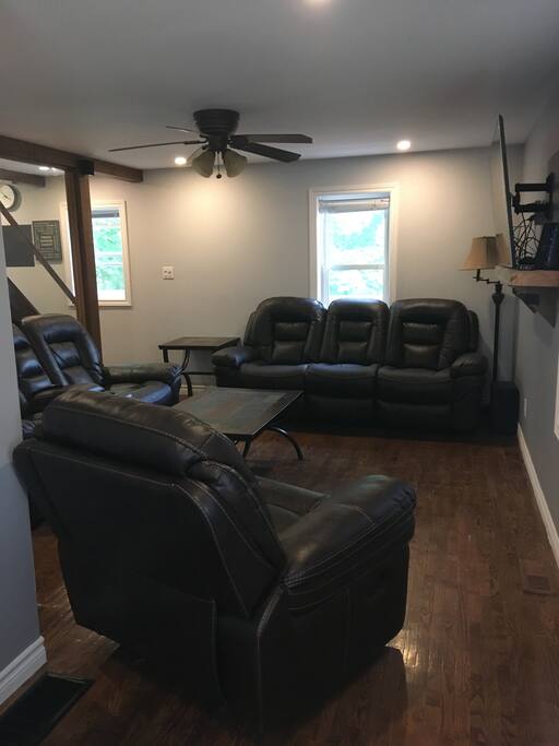 Relax in this great living area with seating for 6