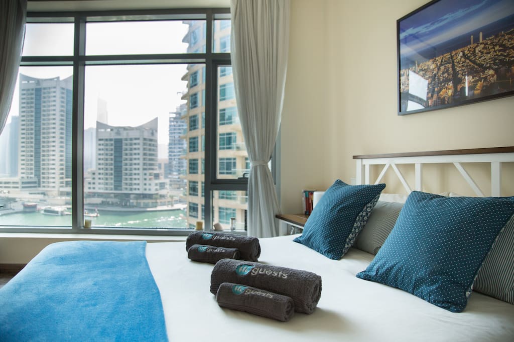 Bedroom with view