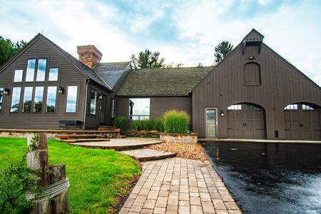 The Honeycrisp House at Beak & Skiff Orchards