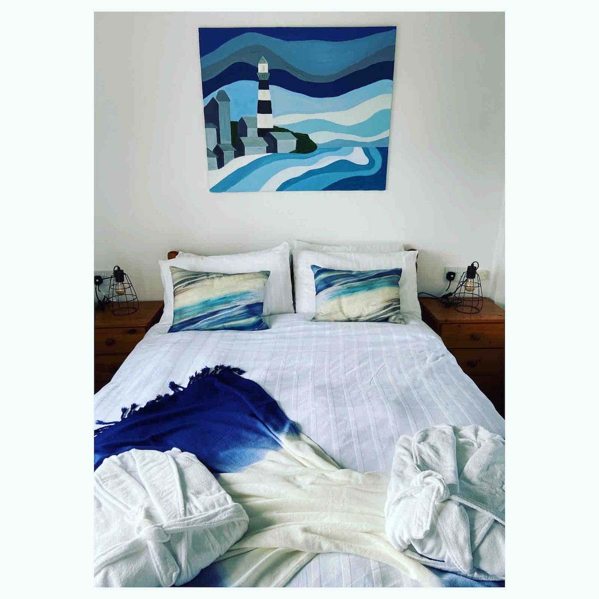 Hauptschlafzimmer mit Meerblick 