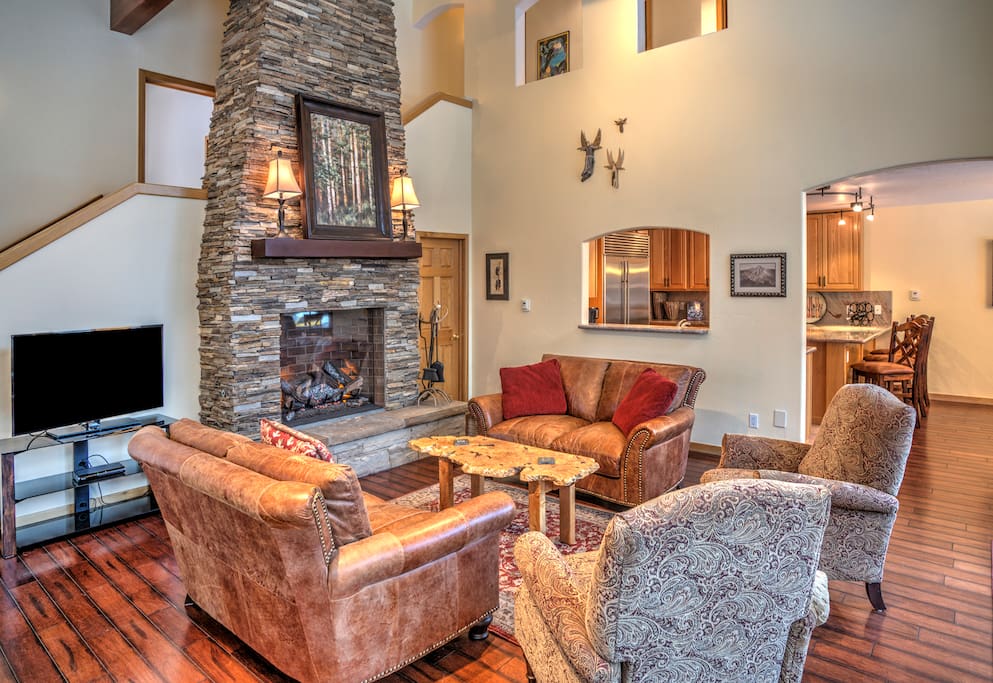 Main living with Fireplace