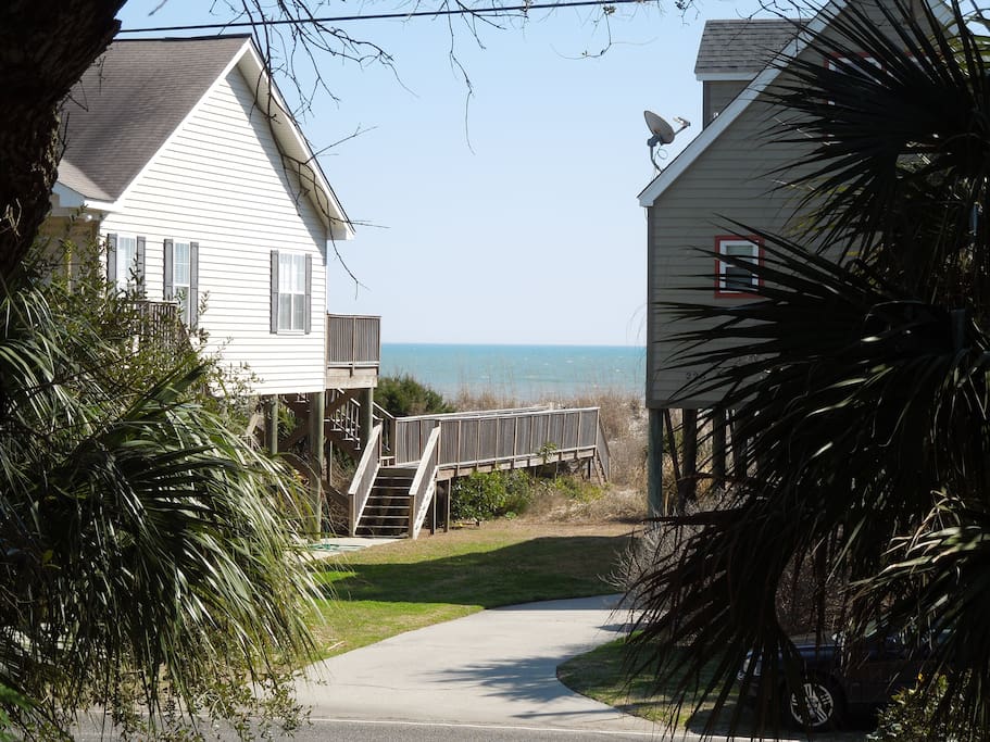 View from Deck/Partial Ocean View