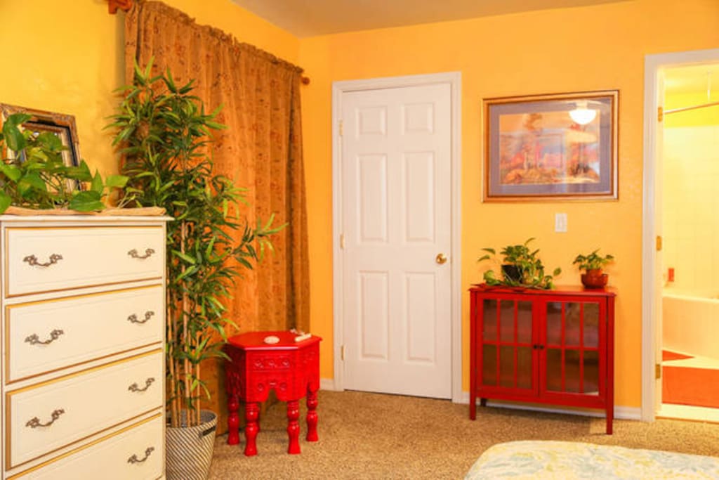 Persian, Indian and Moroccan accents. Huge new picture windows, double think panes. Heave Tapestry draperies.
