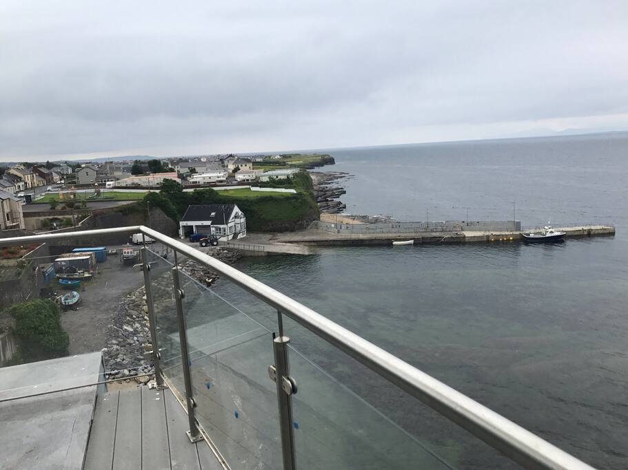 The Pier from the apartment balcony.