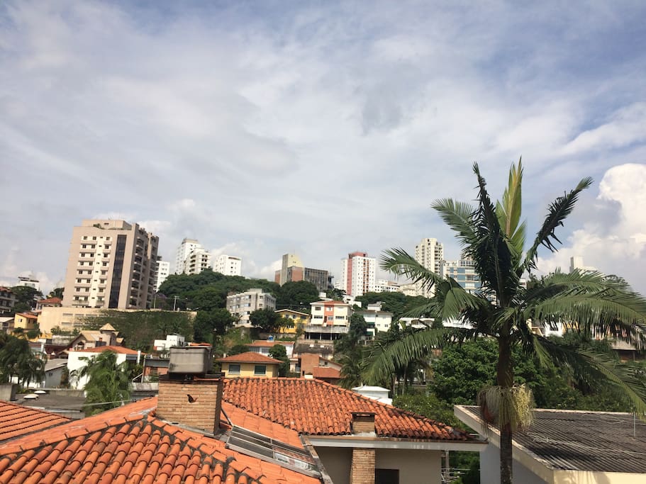 Vista da janela do quarto!