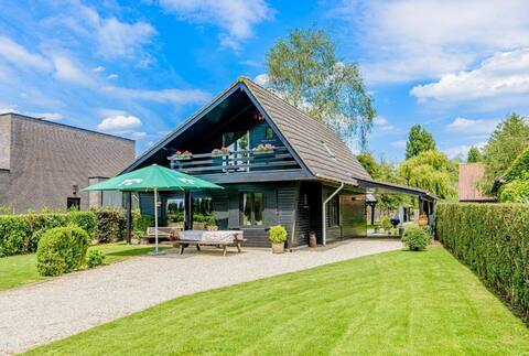 Chalet in greenery