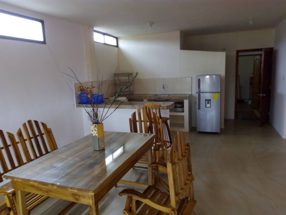 salon y cocina