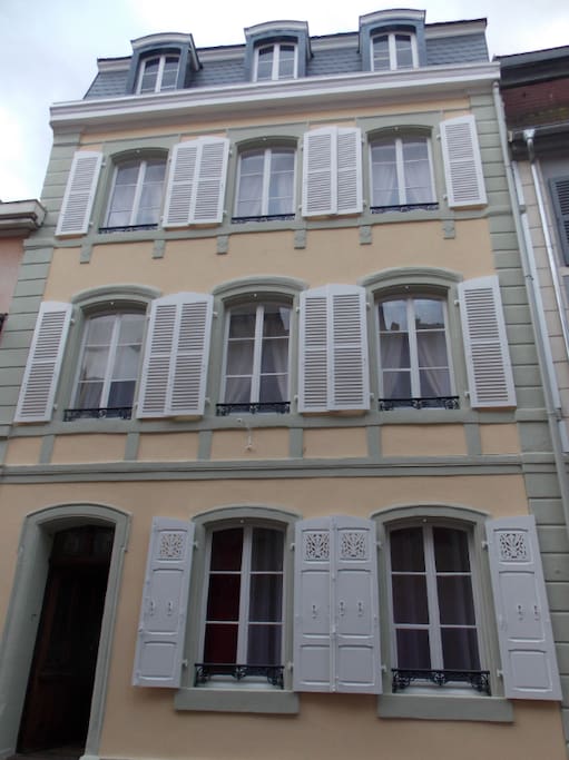 Appart situé au 2éme étage dans cette belle maison alsacienne